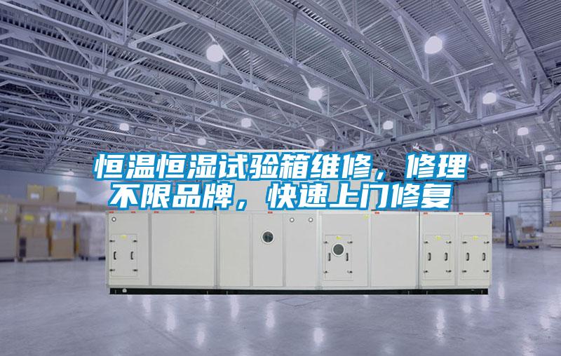 恒溫恒濕試驗箱維修，修理不限品牌，快速上門(mén)修復