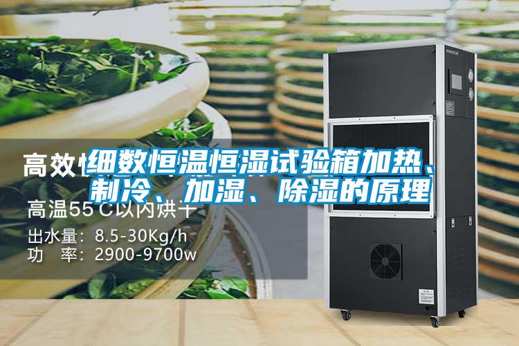 細數恒溫恒濕試驗箱加熱、制冷、加濕、除濕的原理