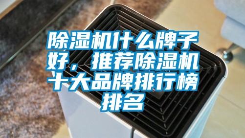 除濕機什么牌子好，推薦除濕機十大品牌排行榜排名