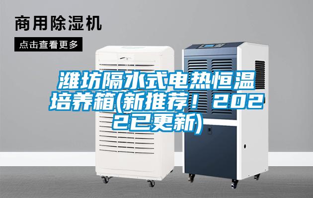 濰坊隔水式電熱恒溫培養箱(新推薦！2022已更新)