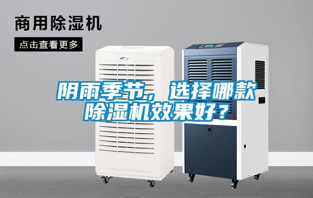 陰雨季節，選擇哪款除濕機效果好？