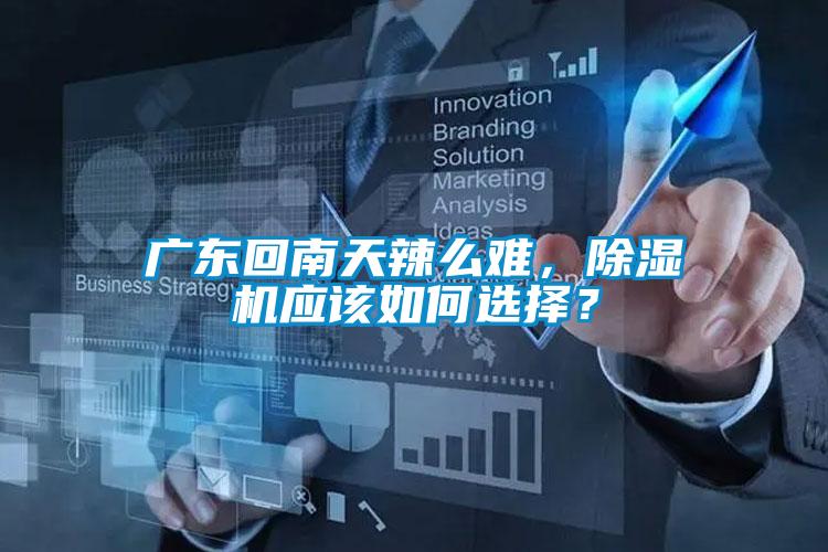廣東回南天辣么難，除濕機應該如何選擇？