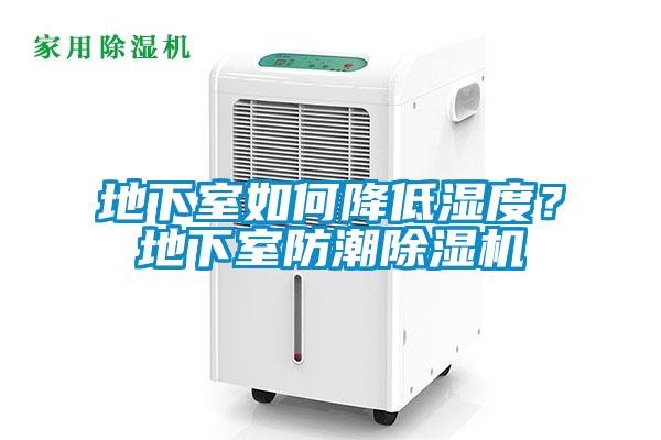 地下室如何降低濕度？地下室防潮除濕機