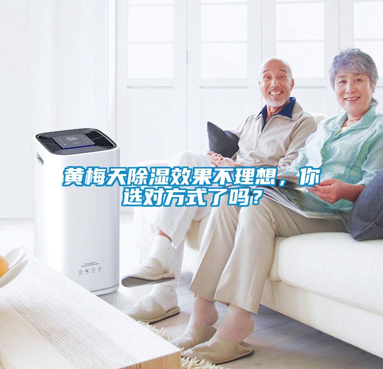 黃梅天除濕效果不理想，你選對方式了嗎？