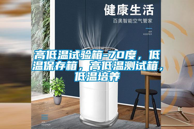 高低溫試驗箱-70度，低溫保存箱，高低溫測試箱，低溫培養