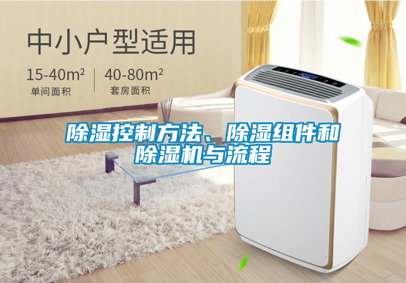 除濕控制方法、除濕組件和除濕機與流程