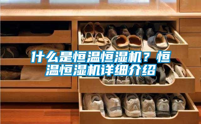 什么是恒溫恒濕機？恒溫恒濕機詳細介紹