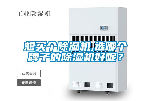 想買(mǎi)個(gè)除濕機,選哪個(gè)牌子的除濕機好呢？