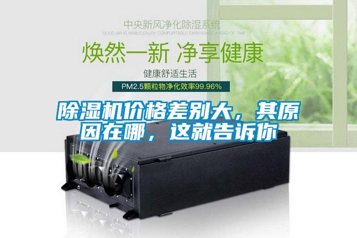 除濕機價(jià)格差別大，其原因在哪，這就告訴你