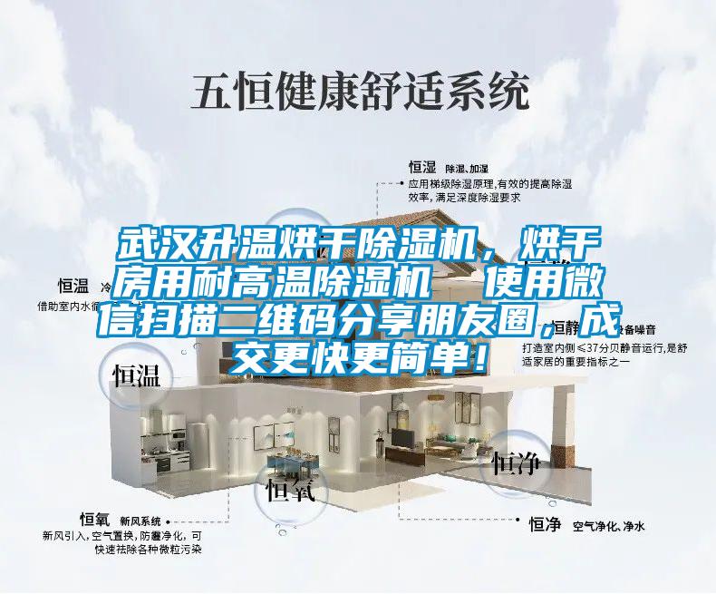 武漢升溫烘干除濕機，烘干房用耐高溫除濕機  使用微信掃描二維碼分享朋友圈，成交更快更簡(jiǎn)單！