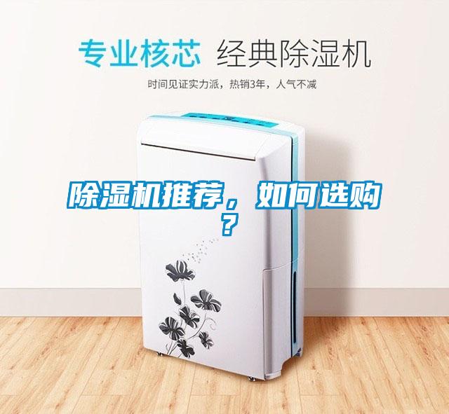 除濕機推薦，如何選購？