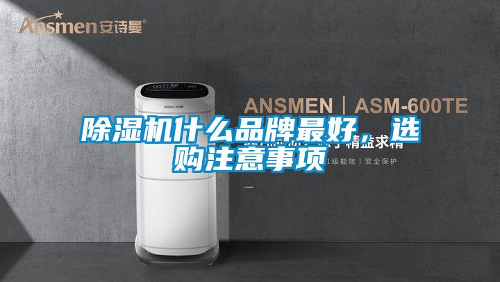 除濕機什么品牌最好，選購注意事項
