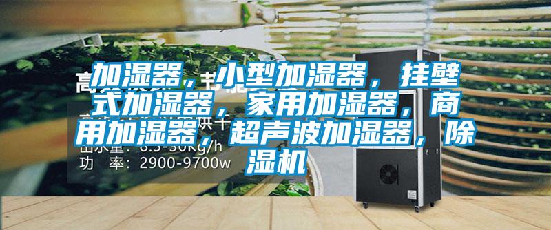 加濕器，小型加濕器，掛壁式加濕器，家用加濕器，商用加濕器，超聲波加濕器，除濕機
