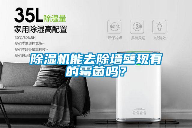 除濕機能去除墻壁現有的霉菌嗎？