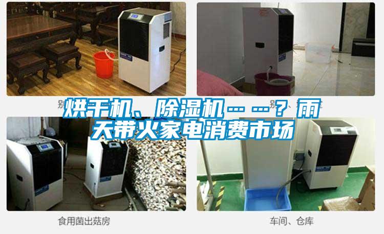 烘干機、除濕機……？雨天帶火家電消費市場(chǎng)