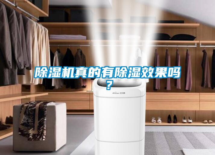 除濕機真的有除濕效果嗎？