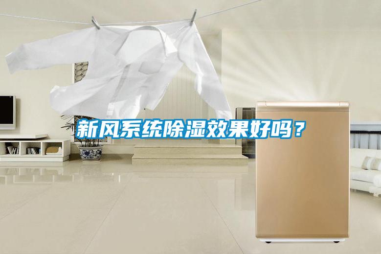 新風(fēng)系統除濕效果好嗎？