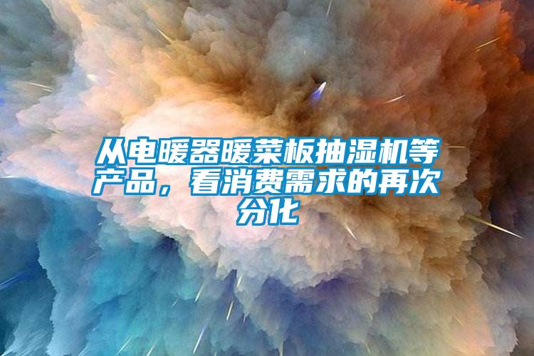 從電暖器暖菜板抽濕機等產(chǎn)品，看消費需求的再次分化