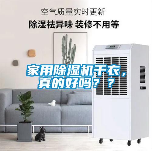 家用除濕機干衣，真的好嗎？？