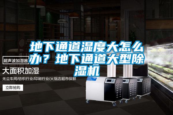 地下通道濕度大怎么辦？地下通道大型除濕機