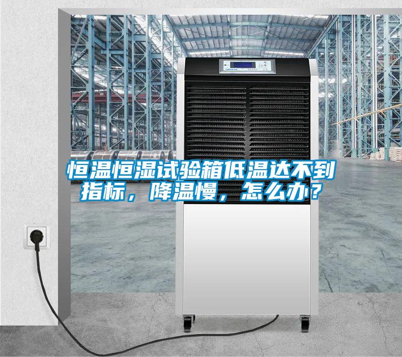 恒溫恒濕試驗箱低溫達不到指標，降溫慢，怎么辦？
