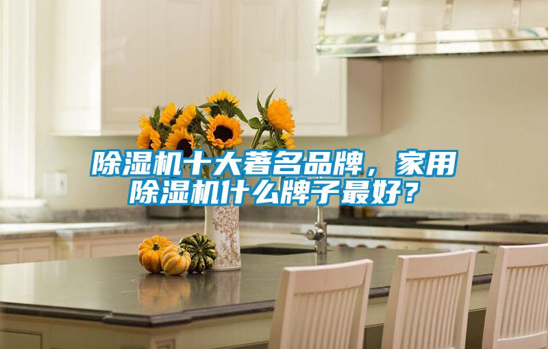 除濕機十大著(zhù)名品牌，家用除濕機什么牌子最好？