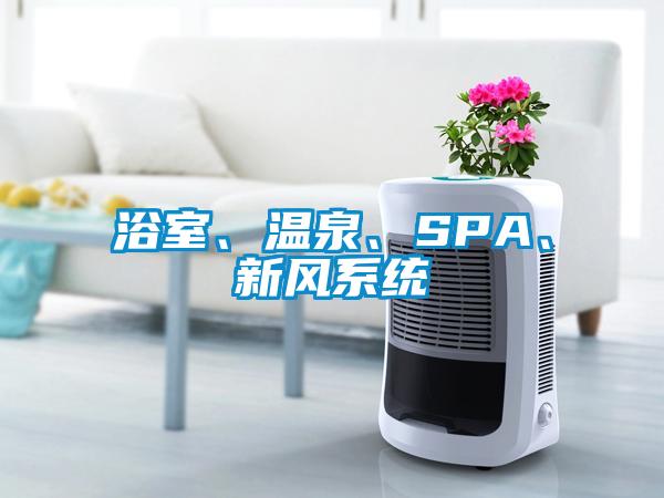 浴室、溫泉、SPA、新風(fēng)系統