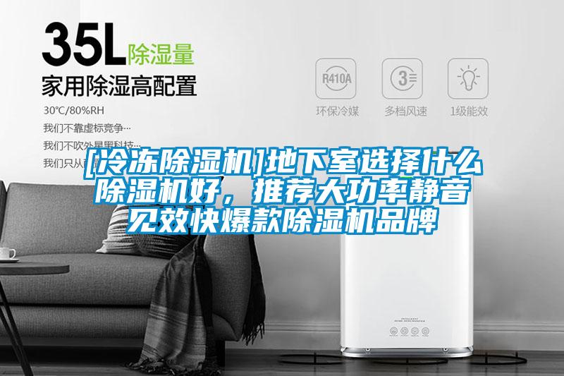 [冷凍除濕機]地下室選擇什么除濕機好，推薦大功率靜音見(jiàn)效快爆款除濕機品牌