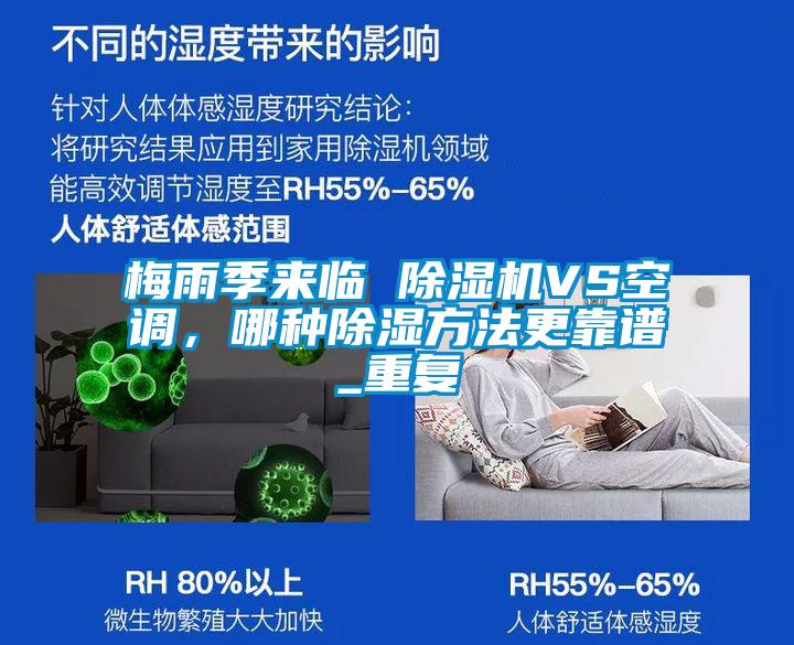 梅雨季來(lái)臨 除濕機VS空調，哪種除濕方法更靠譜_重復