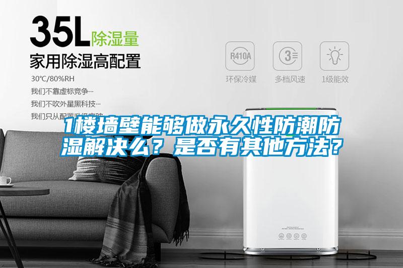 1樓墻壁能夠做永久性防潮防濕解決么？是否有其他方法？
