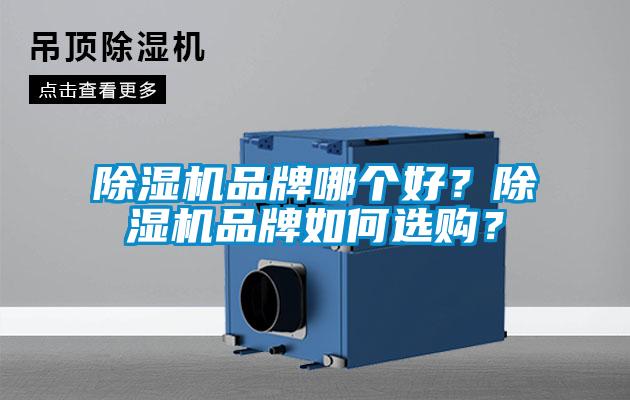 除濕機品牌哪個(gè)好？除濕機品牌如何選購？