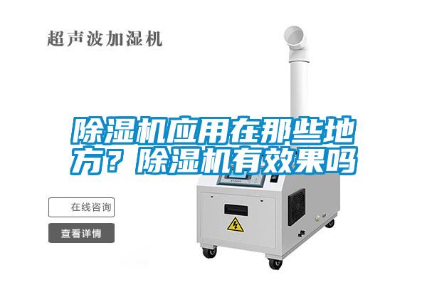 除濕機應用在那些地方？除濕機有效果嗎