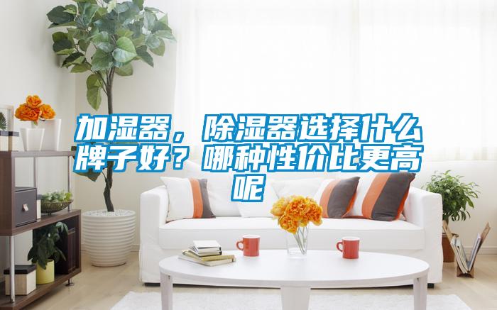 加濕器，除濕器選擇什么牌子好？哪種性?xún)r(jià)比更高呢