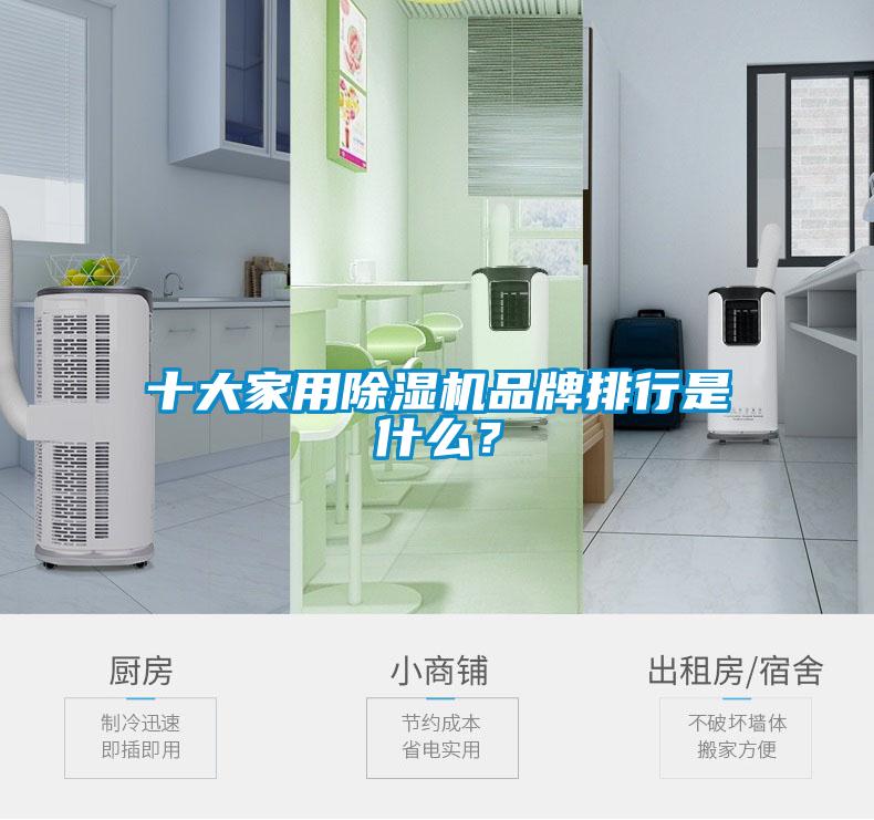 十大家用除濕機品牌排行是什么？
