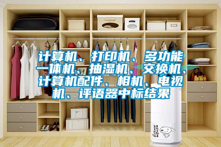 計算機、打印機、多功能一體機、抽濕機、交換機、計算機配件、相機、電視機、評語(yǔ)器中標結果
