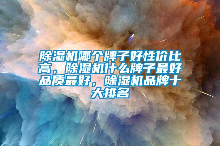 除濕機哪個(gè)牌子好性?xún)r(jià)比高，除濕機什么牌子最好品質(zhì)最好，除濕機品牌十大排名