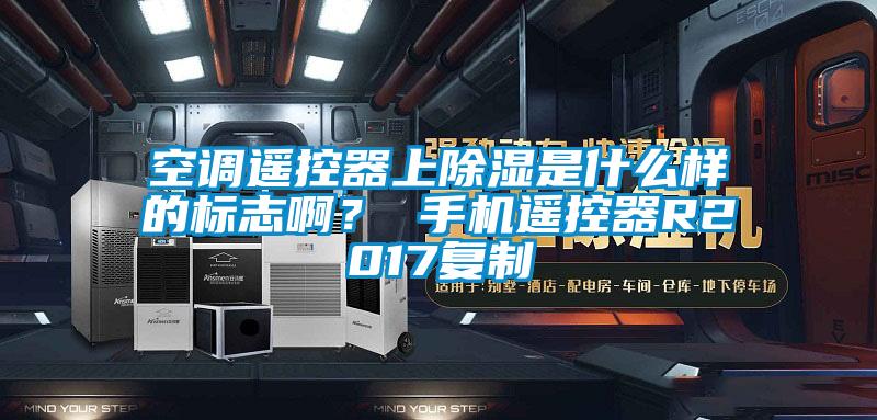 空調遙控器上除濕是什么樣的標志??？ 手機遙控器R2017復制