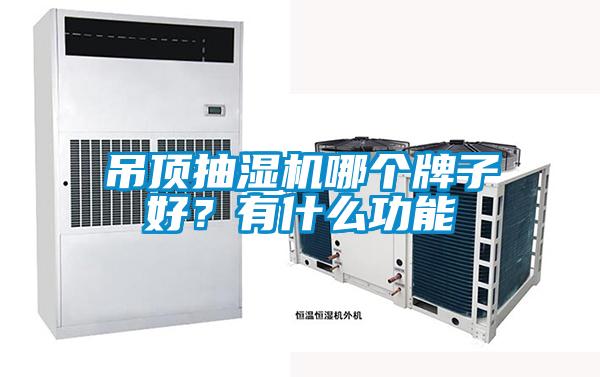 吊頂抽濕機哪個(gè)牌子好？有什么功能