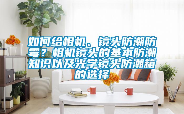 如何給相機、鏡頭防潮防霉？相機鏡頭的基本防潮知識以及光學(xué)鏡頭防潮箱的選擇