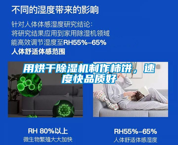 用烘干除濕機制作柿餅，速度快品質(zhì)好