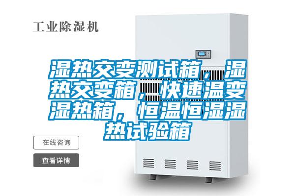 濕熱交變測試箱，濕熱交變箱，快速溫變濕熱箱，恒溫恒濕濕熱試驗箱