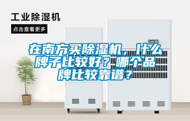 在南方買(mǎi)除濕機，什么牌子比較好？哪個(gè)品牌比較靠譜？
