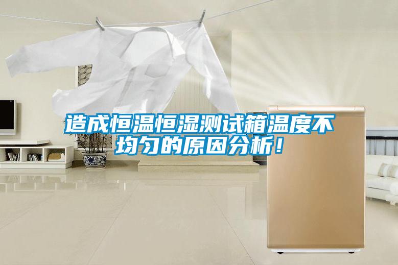 造成恒溫恒濕測試箱溫度不均勻的原因分析！