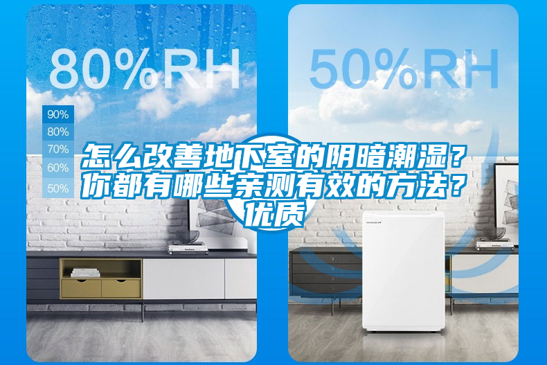 怎么改善地下室的陰暗潮濕？你都有哪些親測有效的方法？?jì)?yōu)質(zhì)