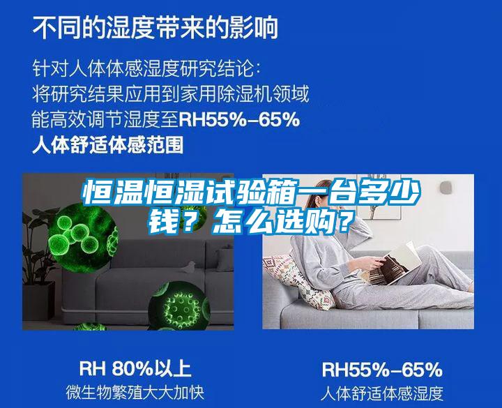 恒溫恒濕試驗箱一臺多少錢(qián)？怎么選購？