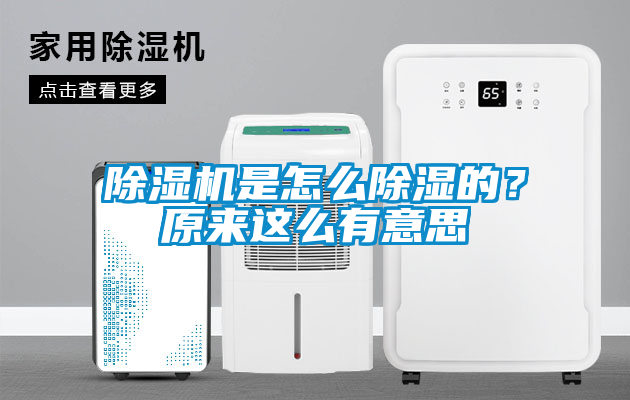 除濕機是怎么除濕的？原來(lái)這么有意思