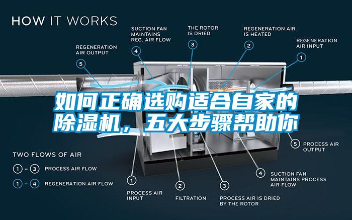 如何正確選購適合自家的除濕機，五大步驟幫助你