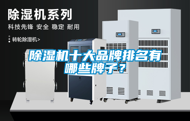 除濕機十大品牌排名有哪些牌子？
