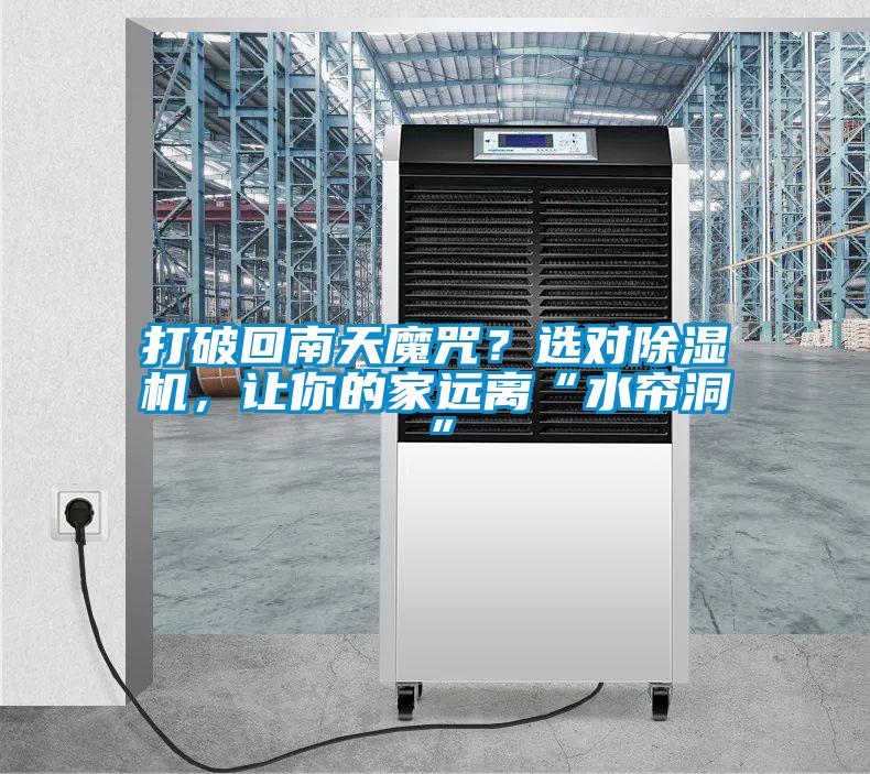 打破回南天魔咒？選對除濕機，讓你的家遠離“水簾洞”