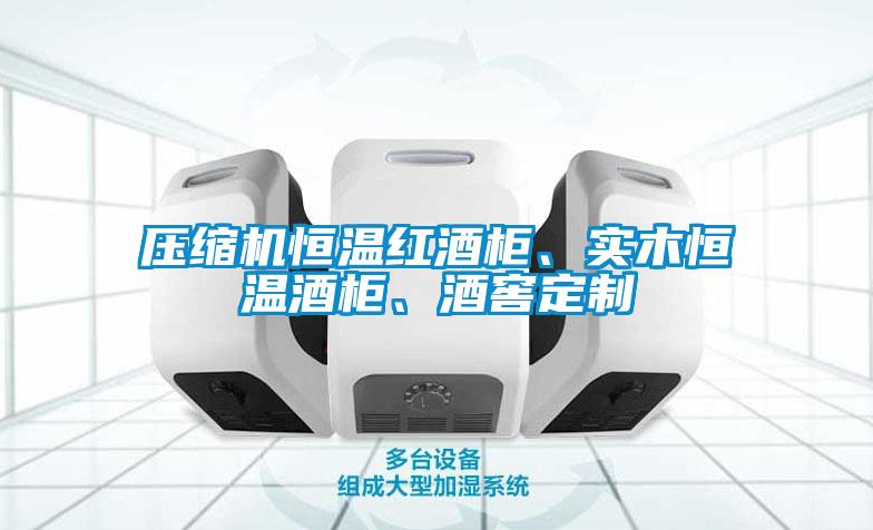 壓縮機恒溫紅酒柜、實(shí)木恒溫酒柜、酒窖定制